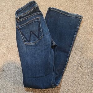 Wrangler Women's Boot Cut Jeans in Deep Blue